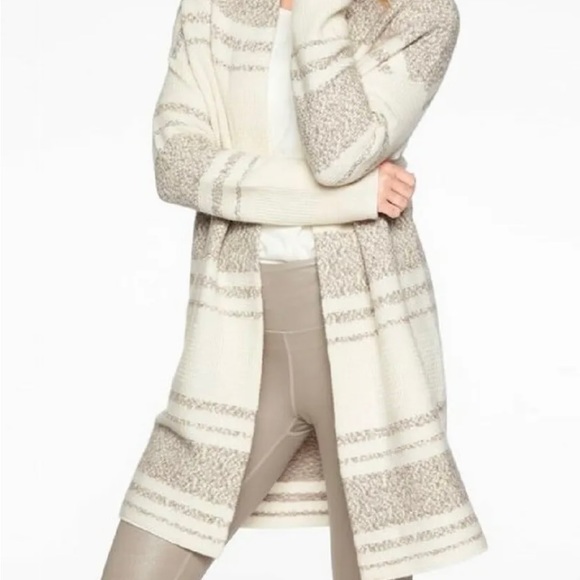 Athleta Sweaters - Athleta Panorama Point Wool & Cashmere Coatigan Cardigan for Women Size L. EUC